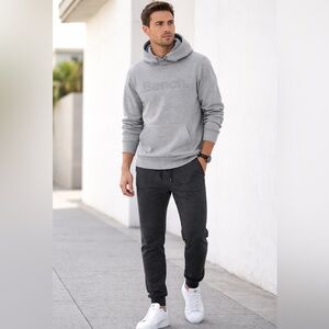 Bench Hoodie + Jogger Set 🩶 Light & Dark Grey | Minimal Athleisure |